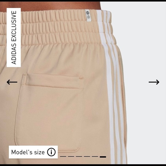 YELLOW Adidas three stripe track shorts - Picture 5 of 7